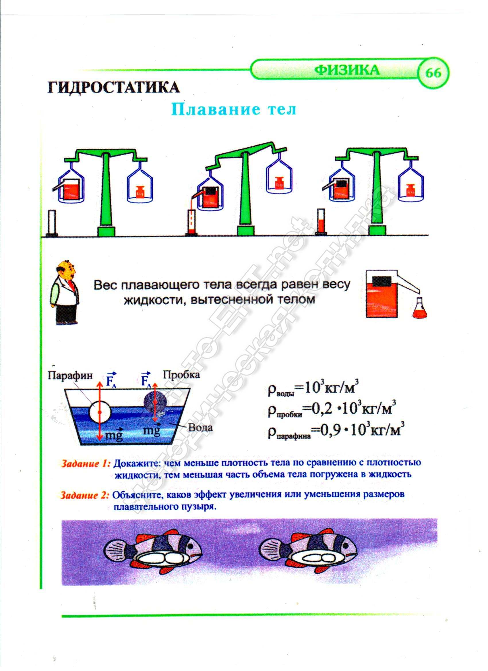 плавание тел